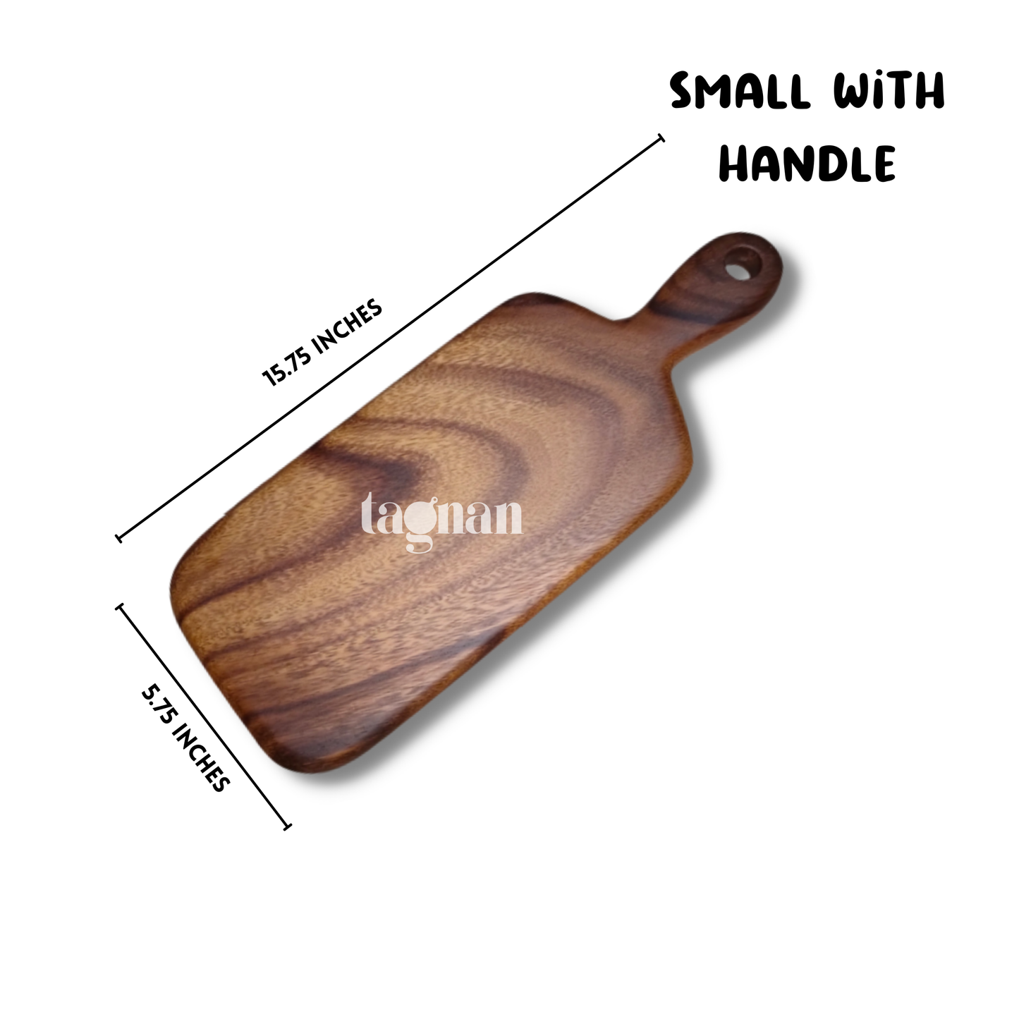 Chopping Board with Handle made from Acacia Wood