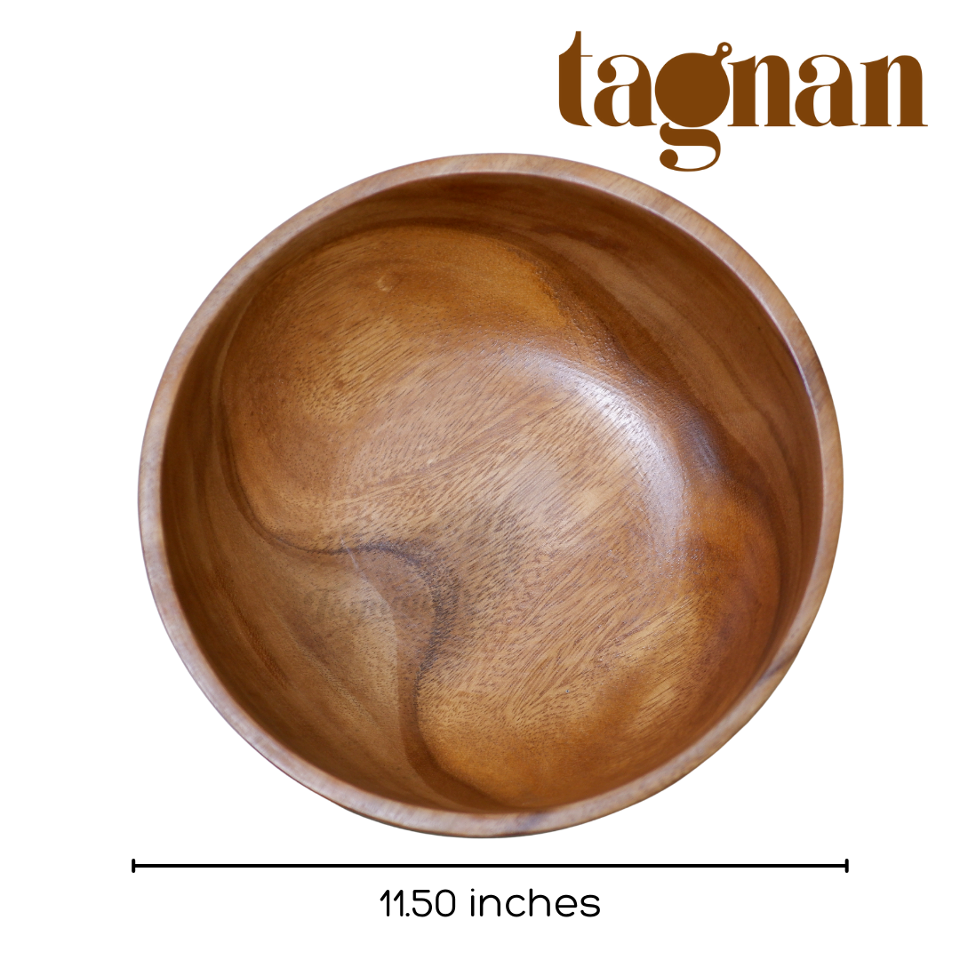 Big Salad Bowl / Mixing Bowl made from Acacia Wood