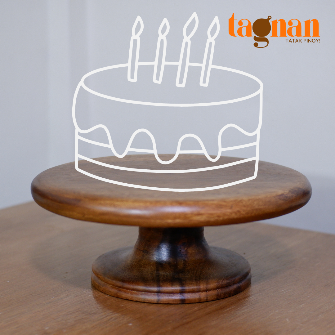 Cake Stand made from Acacia Wood
