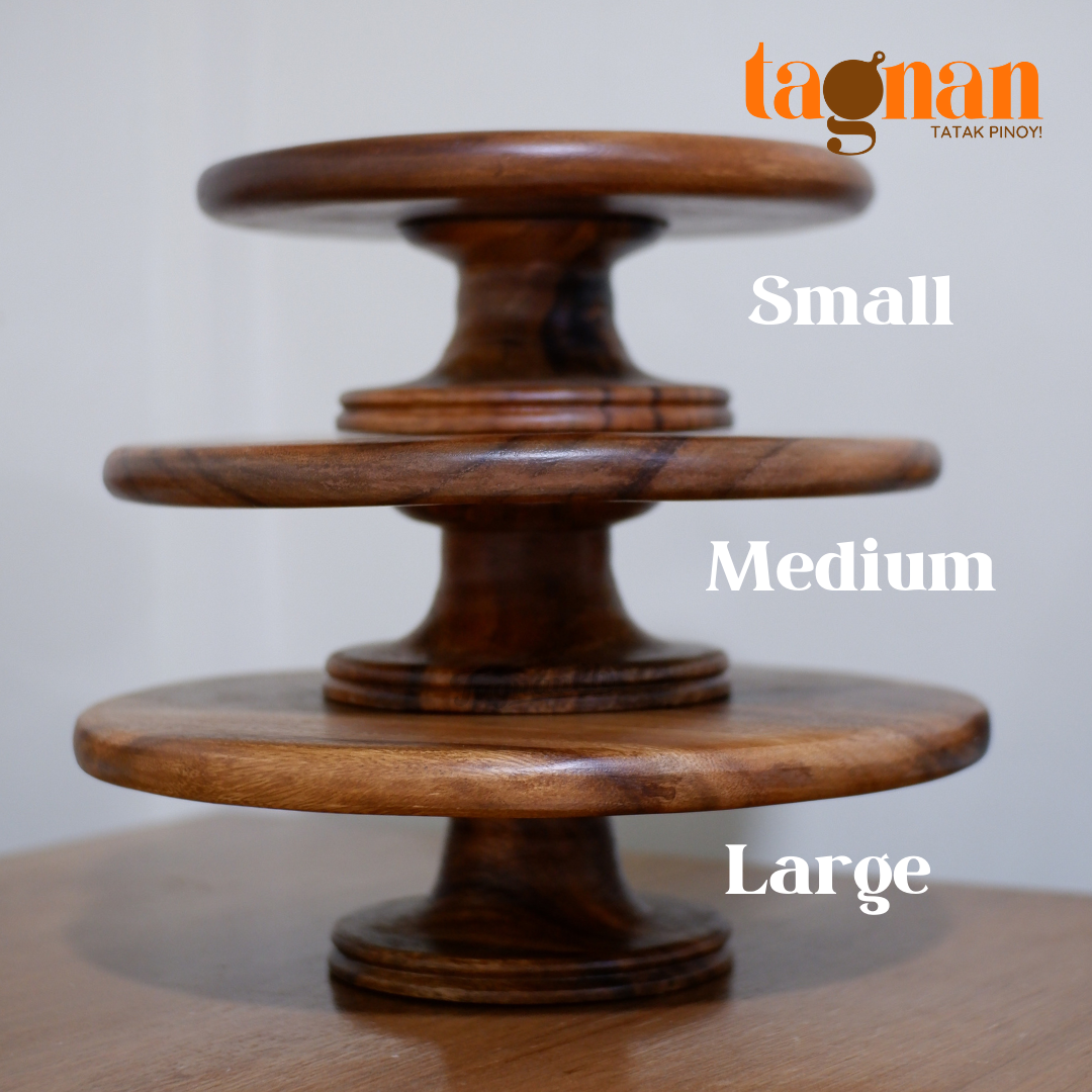 Cake Stand made from Acacia Wood