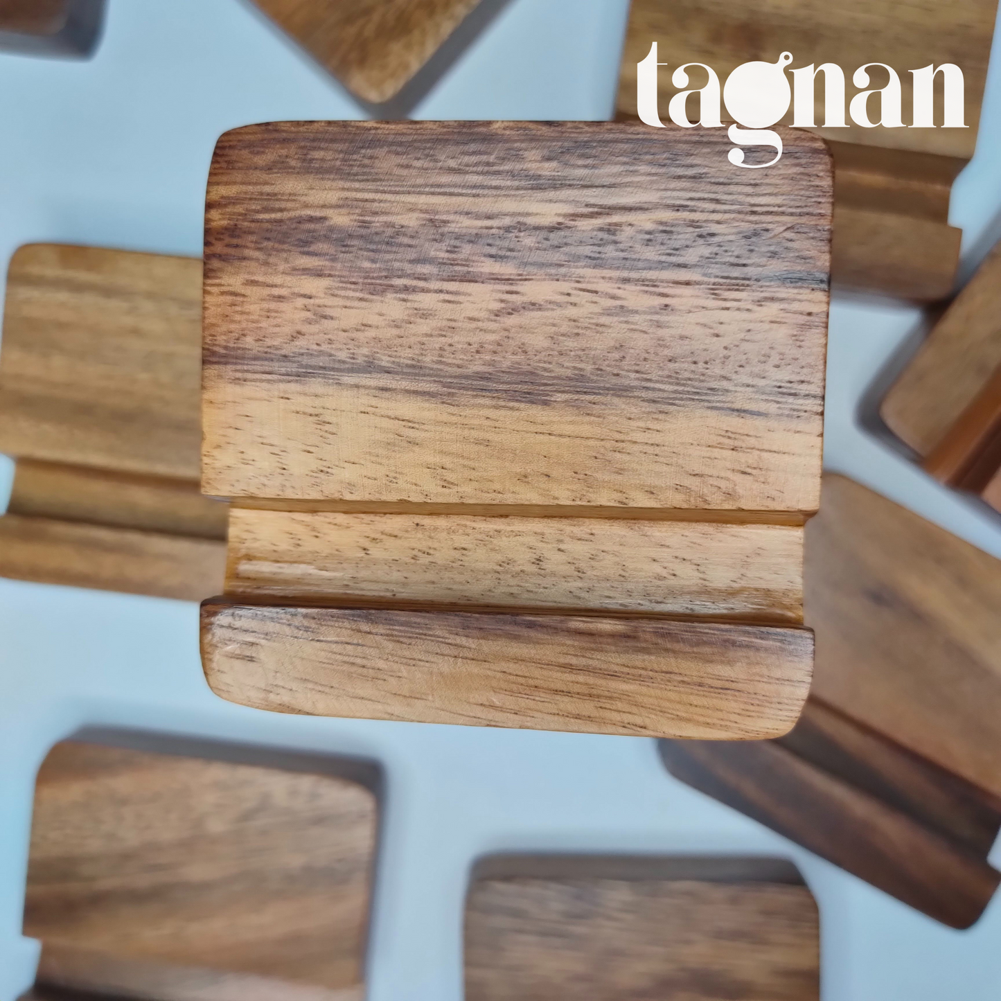 Phone Holder made from Acacia Wood