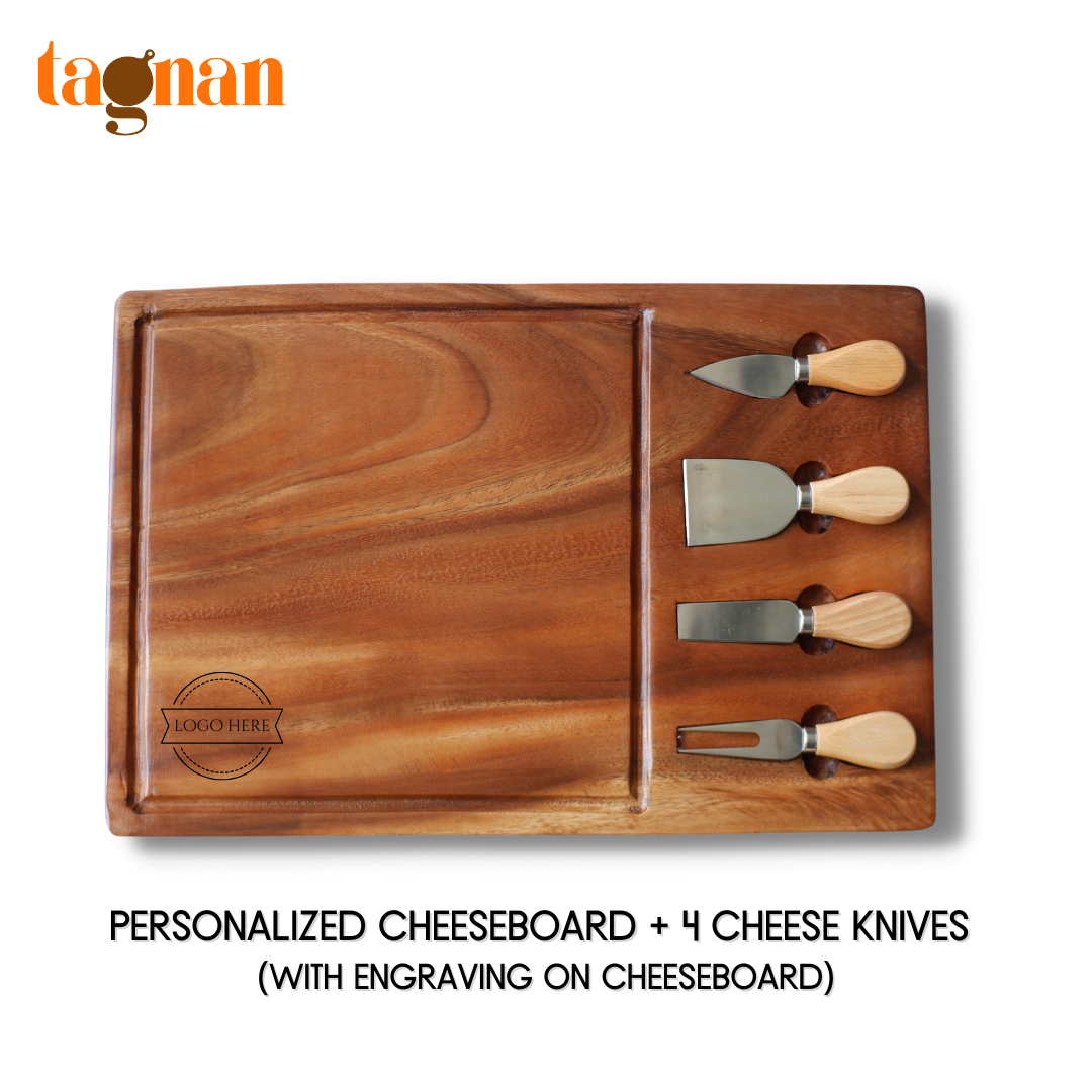 Big boards with Personalized Engraving made from Acacia Wood