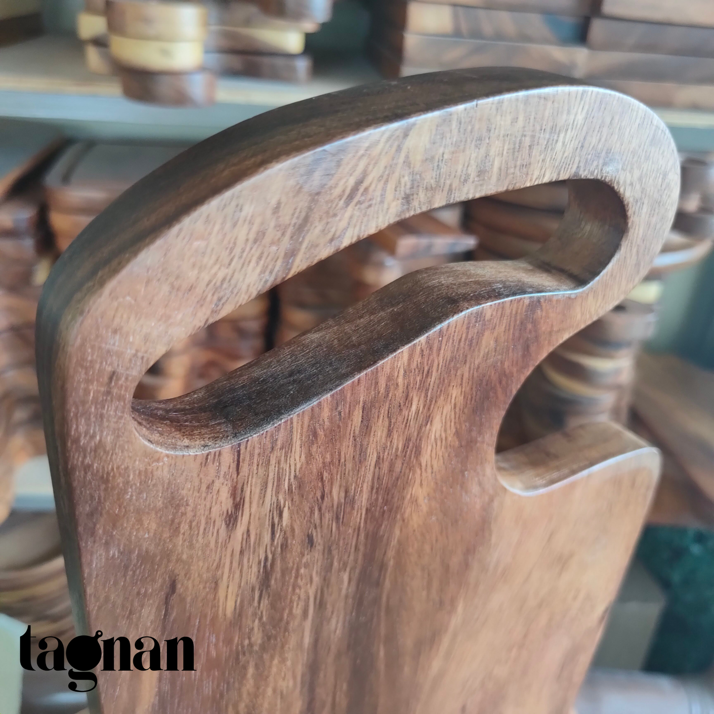 Knuckle Handle Chopping Board made from Acacia Wood