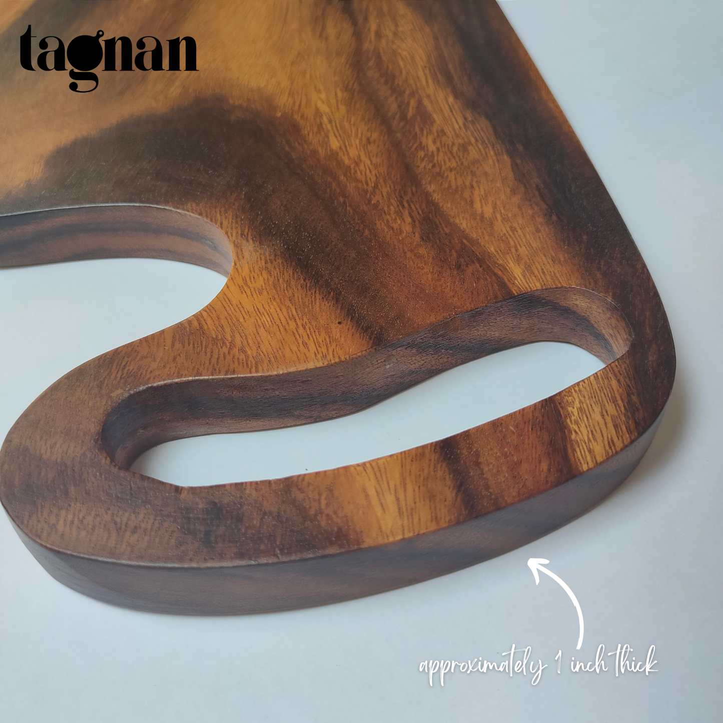 Knuckle Handle Chopping Board made from Acacia Wood