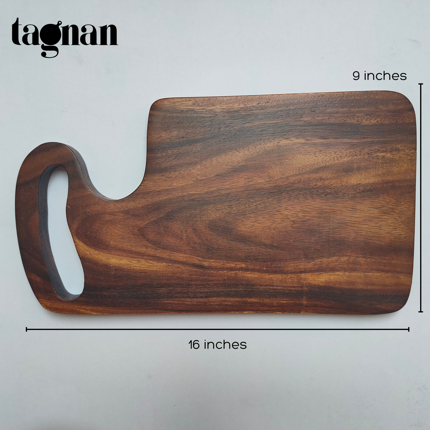Knuckle Handle Chopping Board made from Acacia Wood