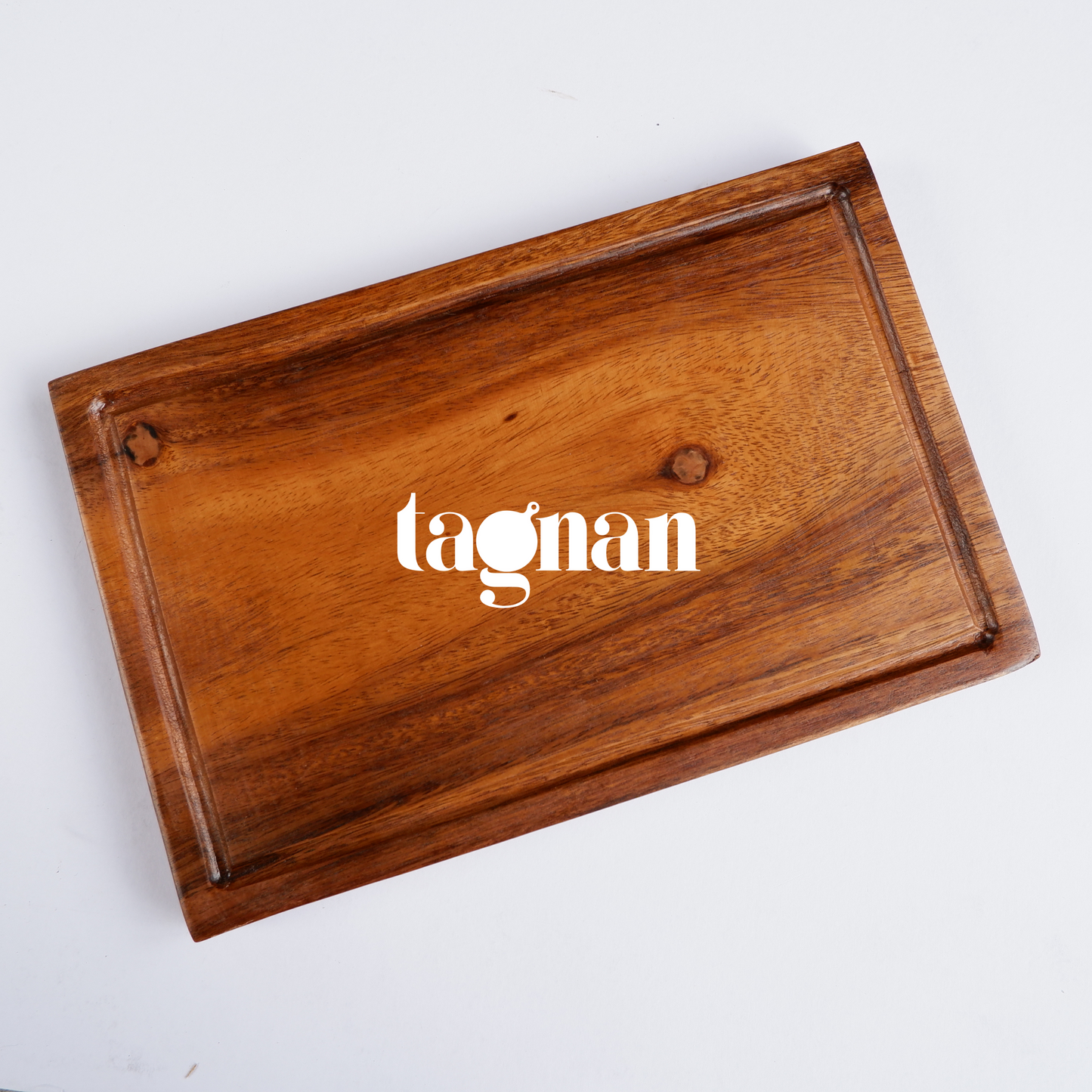 Rectangle Steak Board 8x12 made from Acacia Wood