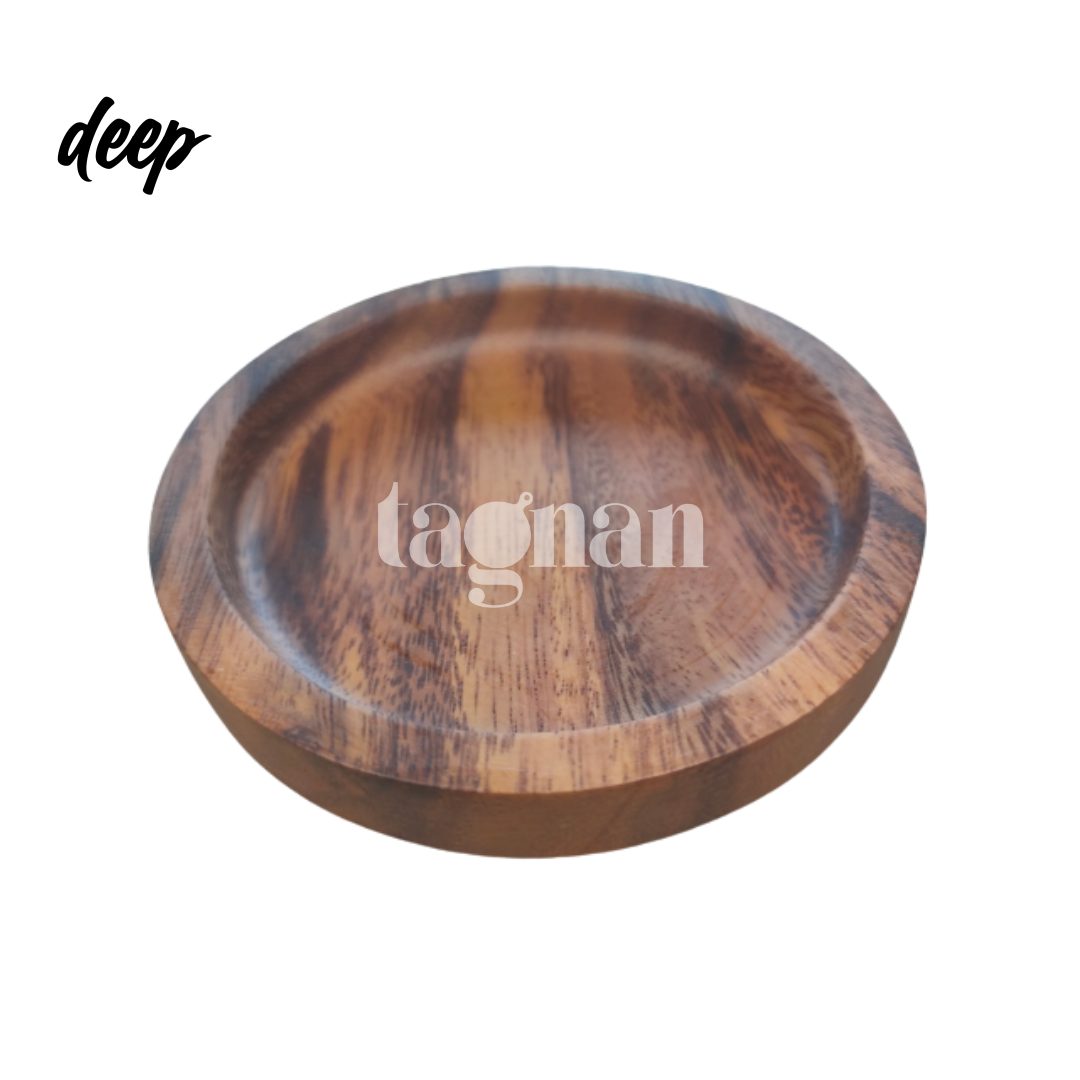 Round Coaster made from Acacia Wood
