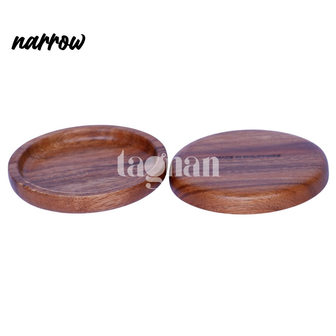 Round Coaster made from Acacia Wood