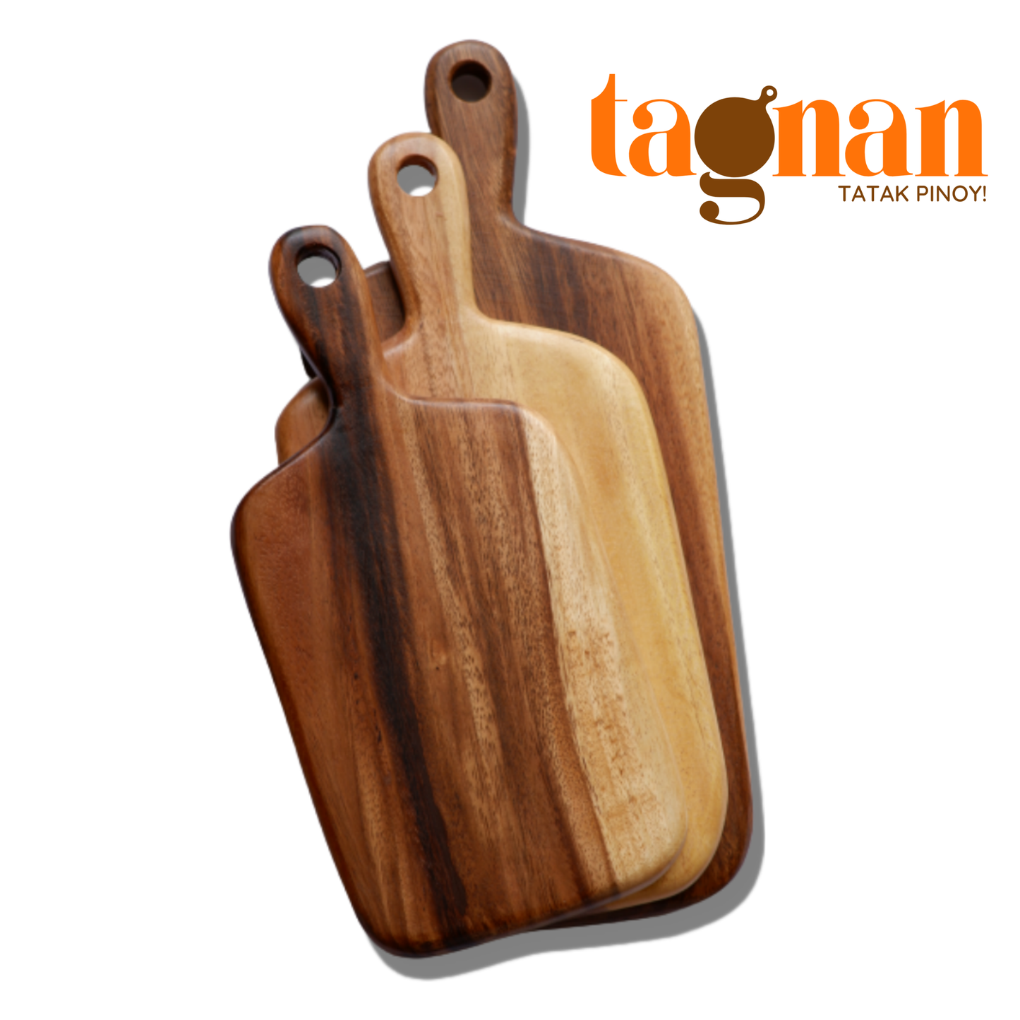 Chopping Board with Handle made from Acacia Wood
