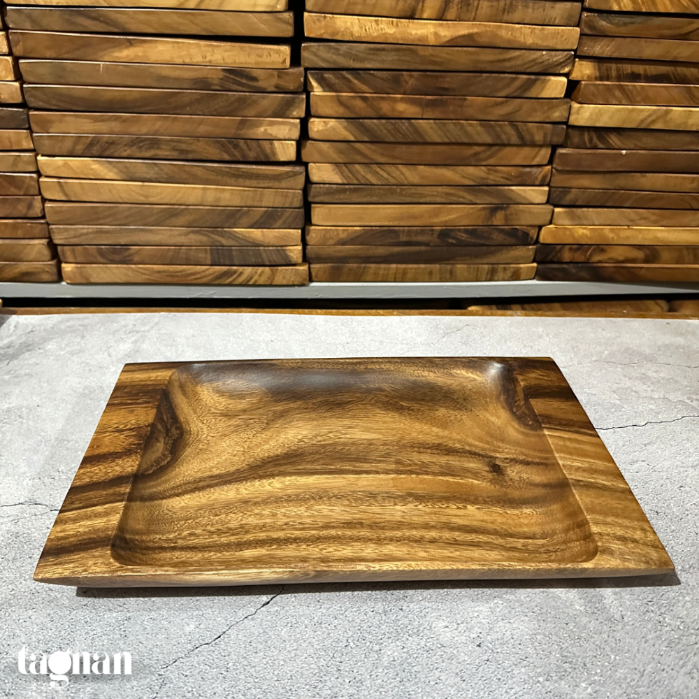 Rectangle Tray made from acacia wood