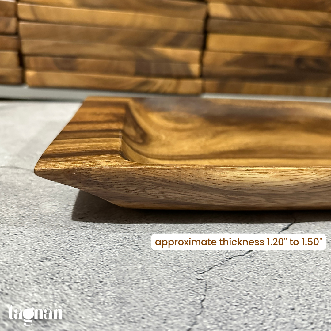 Rectangle Tray made from acacia wood