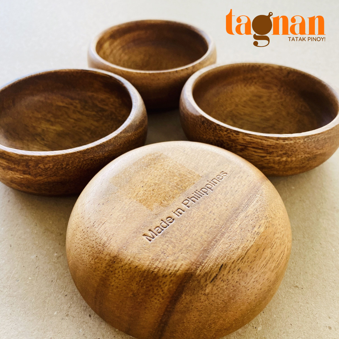 Mini Calabash Bowl Set of 4 made from Acacia Wood