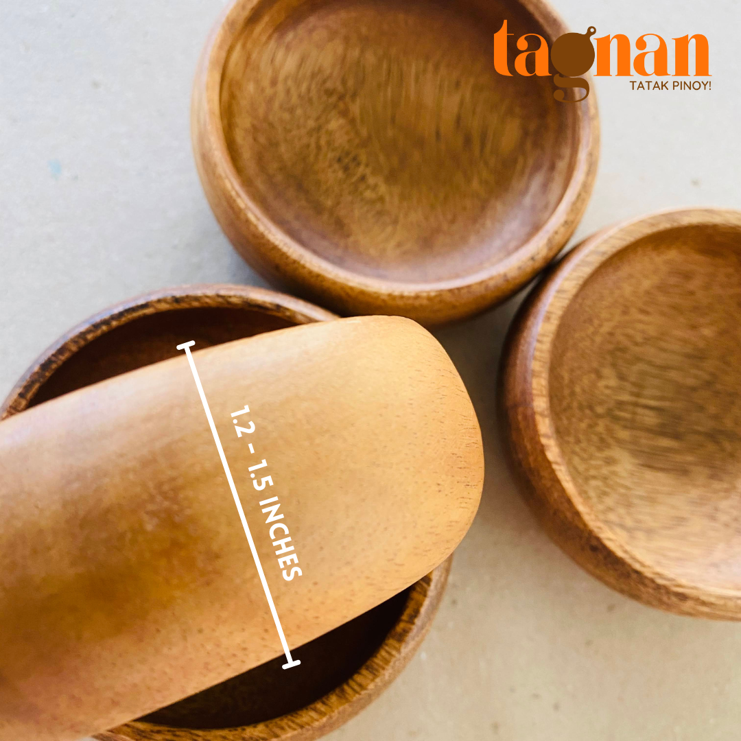 Mini Calabash Bowl Set of 4 made from Acacia Wood