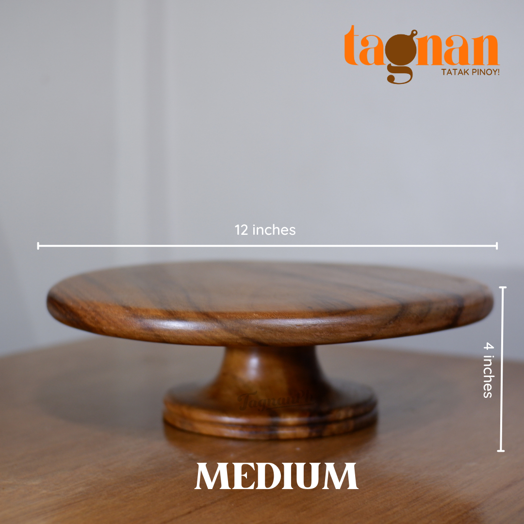 Cake Stand made from Acacia Wood
