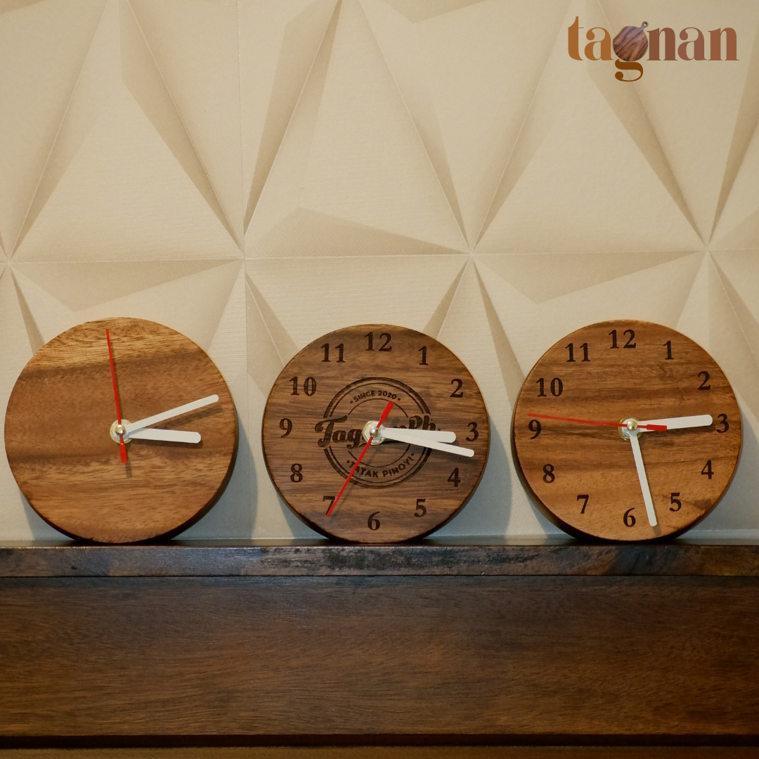 Desk Wooden Clock
