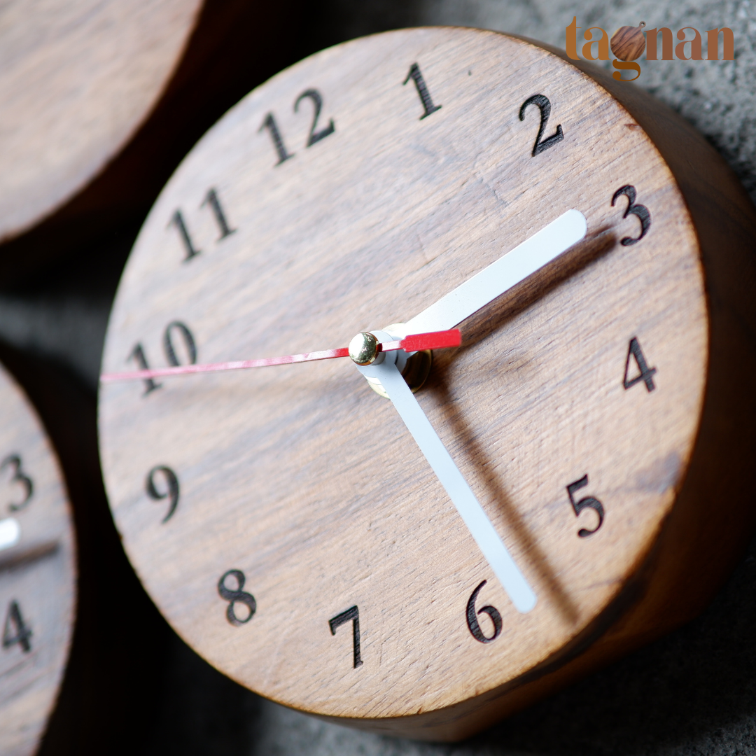 Desk Wooden Clock