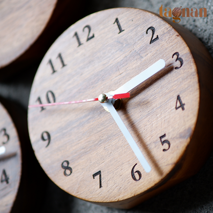 Desk Wooden Clock