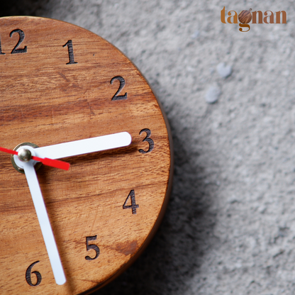 Desk Wooden Clock