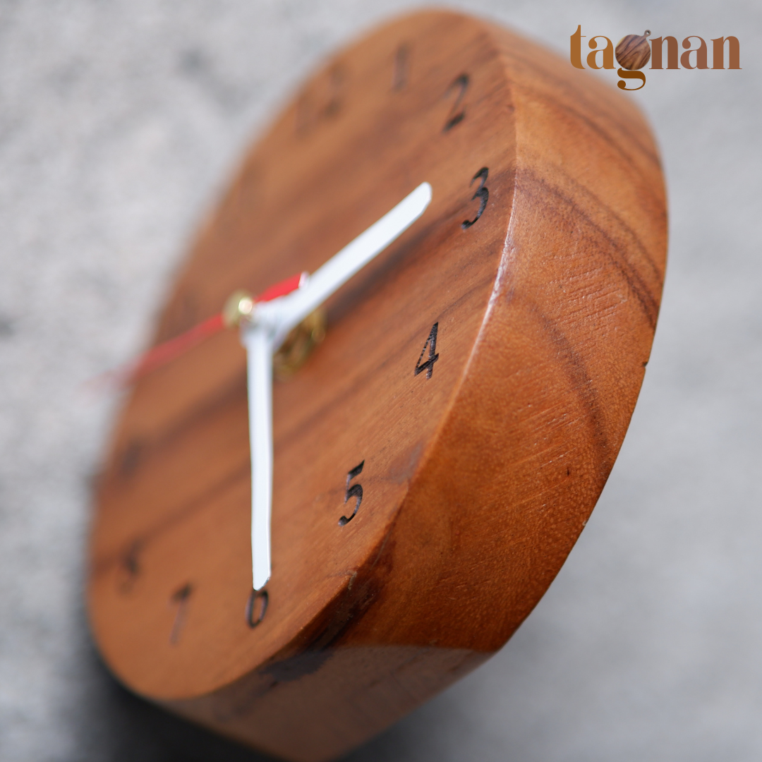 Desk Wooden Clock