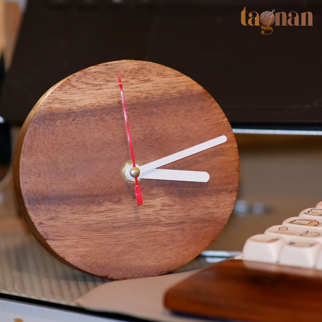 Desk Wooden Clock