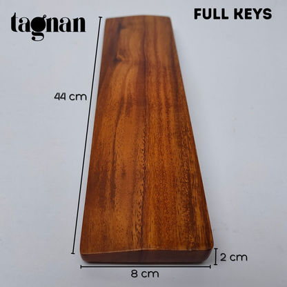 Wooden Keyboard Wrist Rest made from Acacia Wood