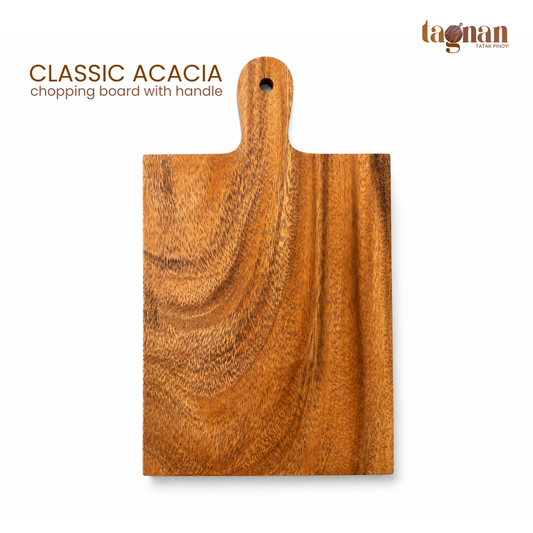 Tagnan Classic Acacia Chopping Board with Handle 8x13