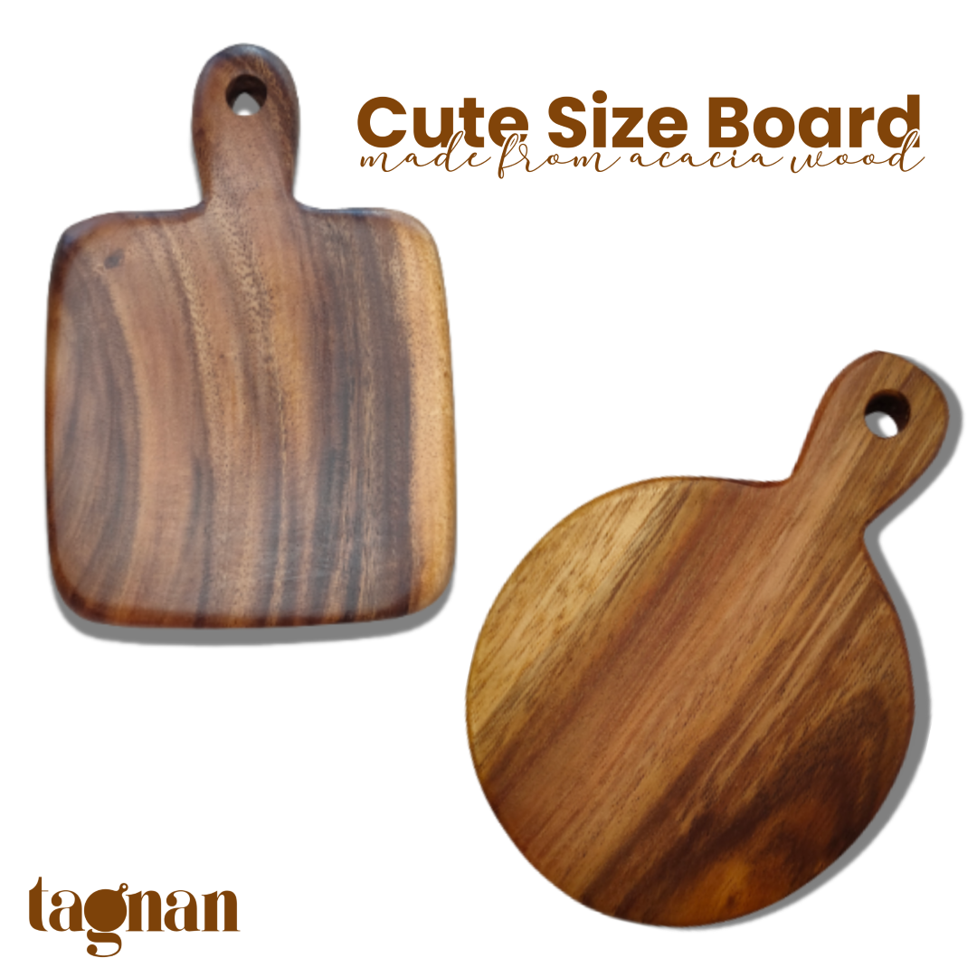 Cute Size Paddle Chopping Board made from acacia wood