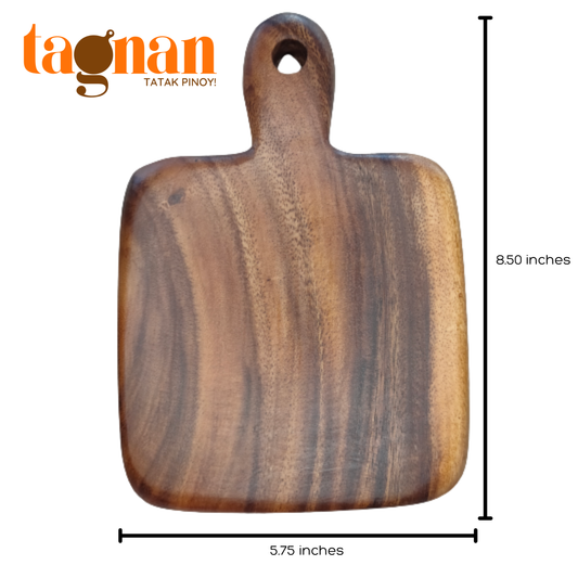 Cute Size Chopping Boards with Handle made from Acacia Wood
