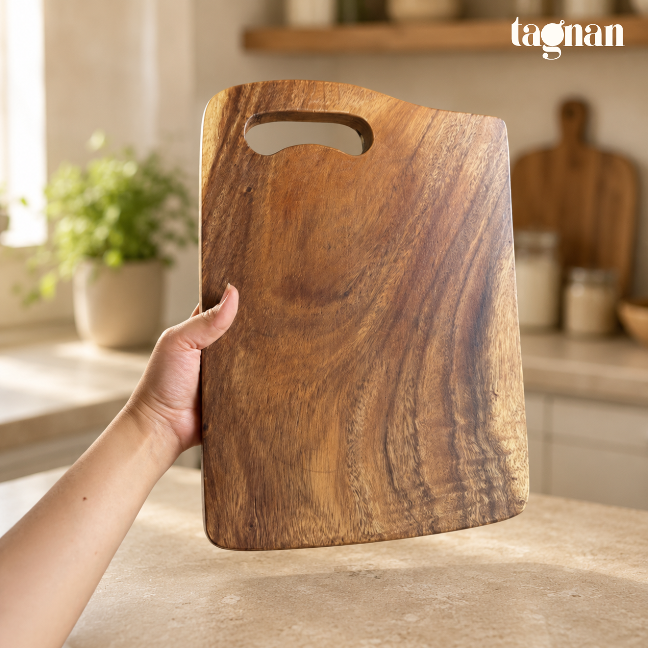 Easy Grip Chopping Board with Handle