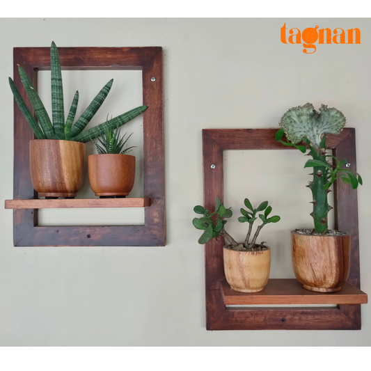 Wooden Pots made from acacia