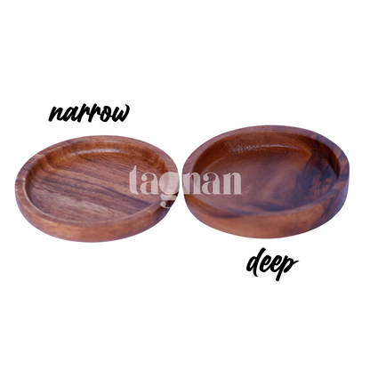 Round Coaster made from Acacia Wood
