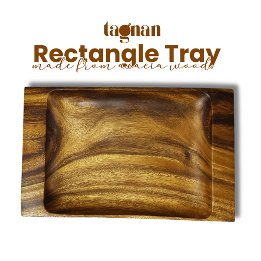 Rectangle Tray made from acacia wood