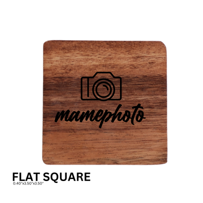 Personalized Coaster made from Acacia Wood