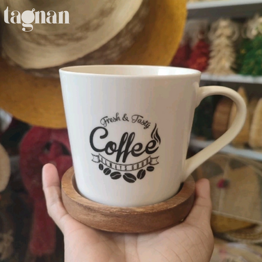 Personalized Coaster made from Acacia Wood