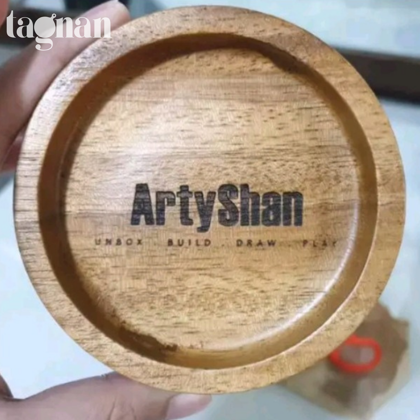 Personalized Coaster made from Acacia Wood