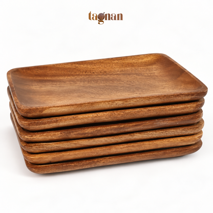 Rectangle Plate made from Acacia wood 10.80x5.25