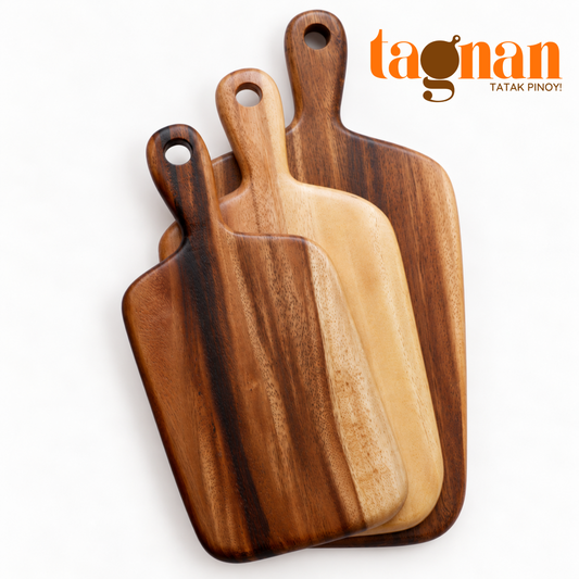 Chopping Board with Handle made from Acacia Wood