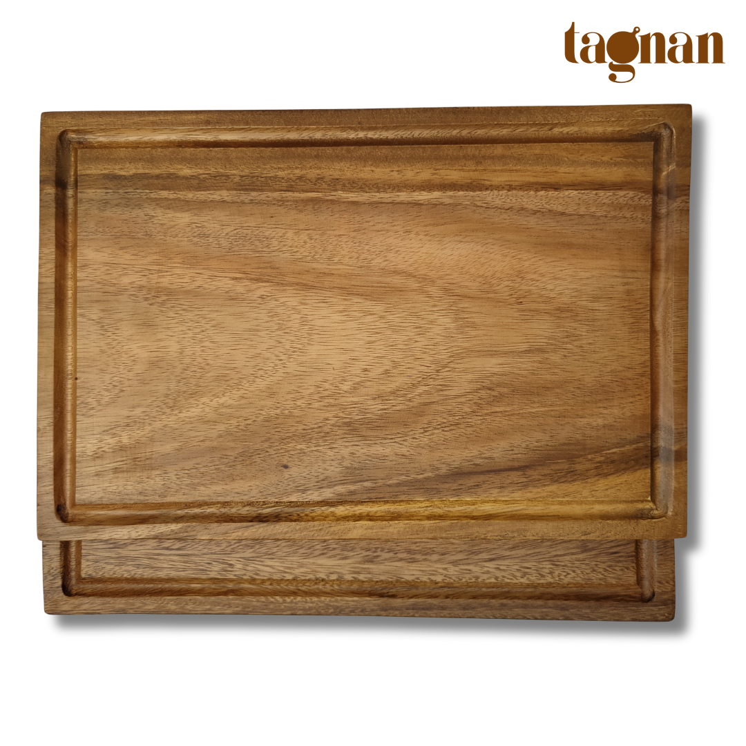 Rectangle Steak Board/Chopping Board made from acacia wood