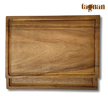 Rectangle Steak Board/Chopping Board made from acacia wood