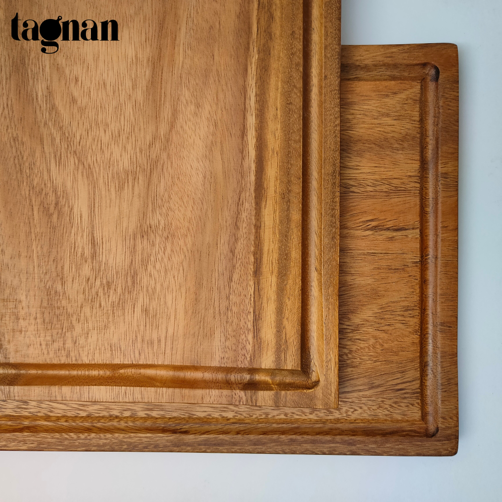 Rectangle Steak Board/Chopping Board made from acacia wood