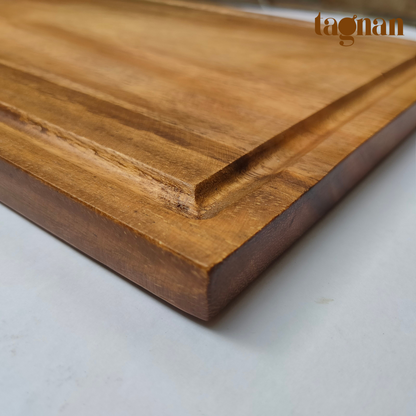Rectangle Steak Board/Chopping Board made from acacia wood