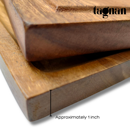 Rectangle Steak Board/Chopping Board made from acacia wood